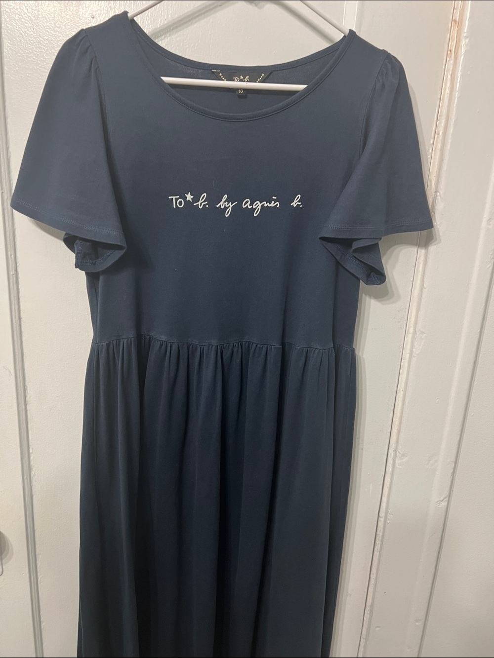 To b by Agnes B navy dress Like new